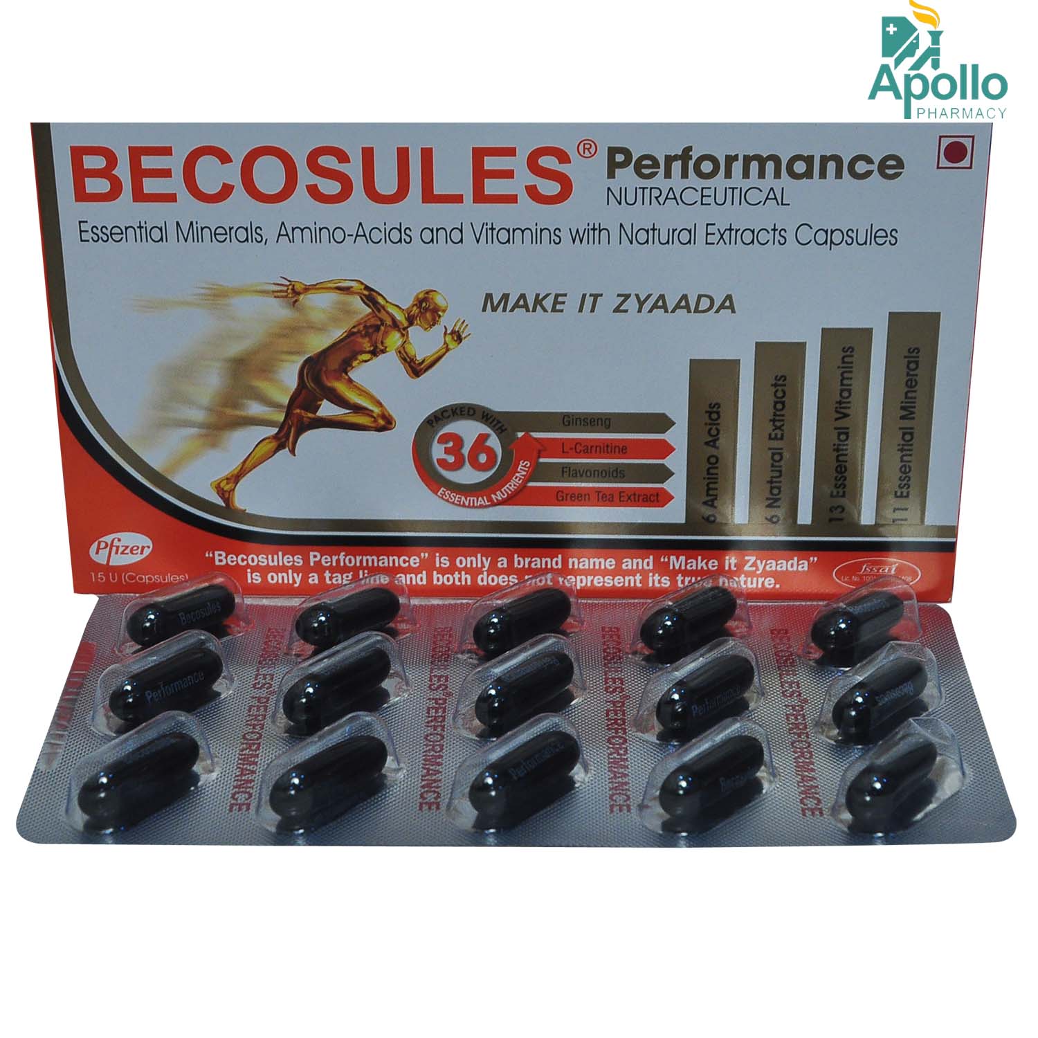 Becosules Performance Capsule 15's, Pack of 15 Becosules Performance Capsule 15's, Pack of 15