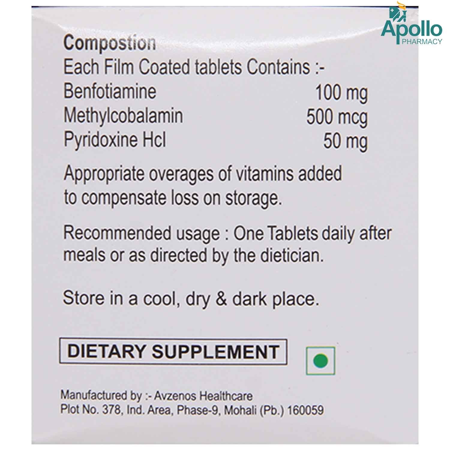 Benfolot Tablet 10's, Pack of 10 TabletS Benfolot Tablet 10's, Pack of 10 TabletS