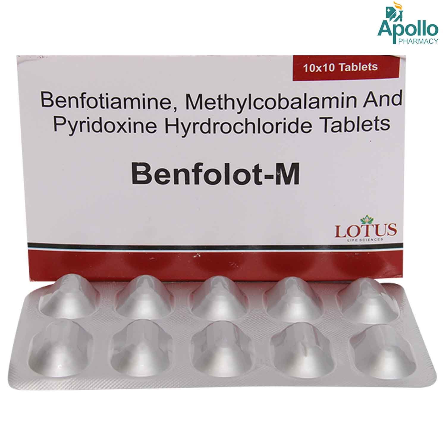 Benfolot Tablet 10's, Pack of 10 TabletS Benfolot Tablet 10's, Pack of 10 TabletS