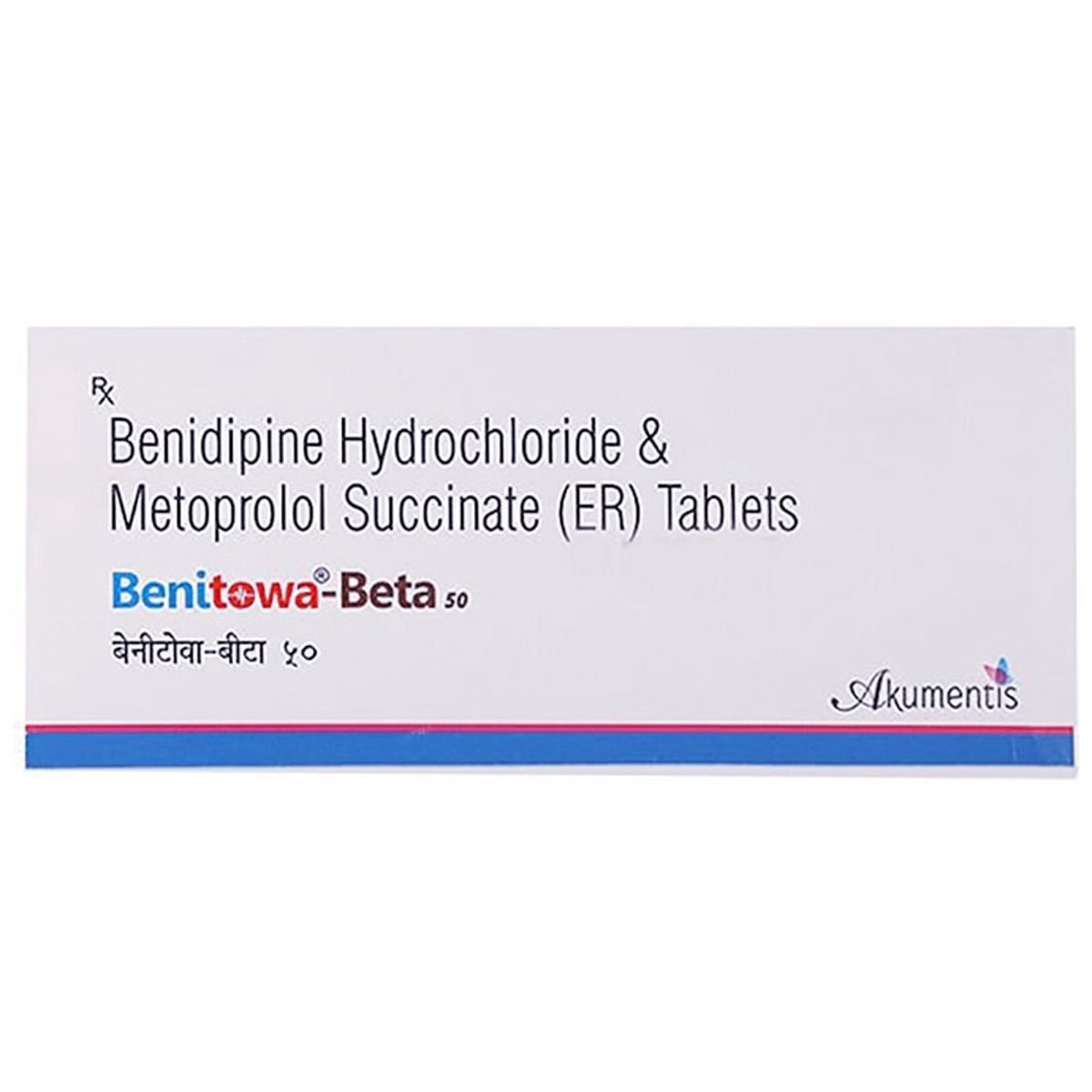 Buy Benitowa-Beta 50 Tablet 10's Online