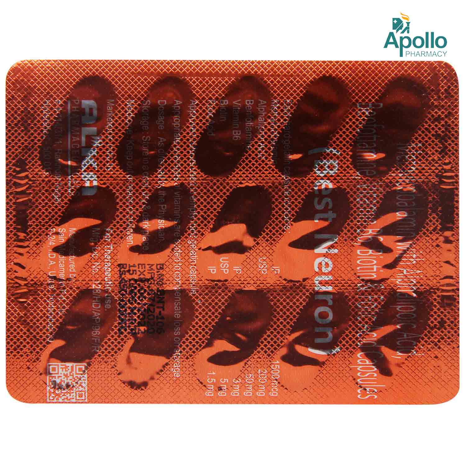 Best Neuron Capsule 15's, Pack of 15 CAPSULES Best Neuron Capsule 15's, Pack of 15 CAPSULES