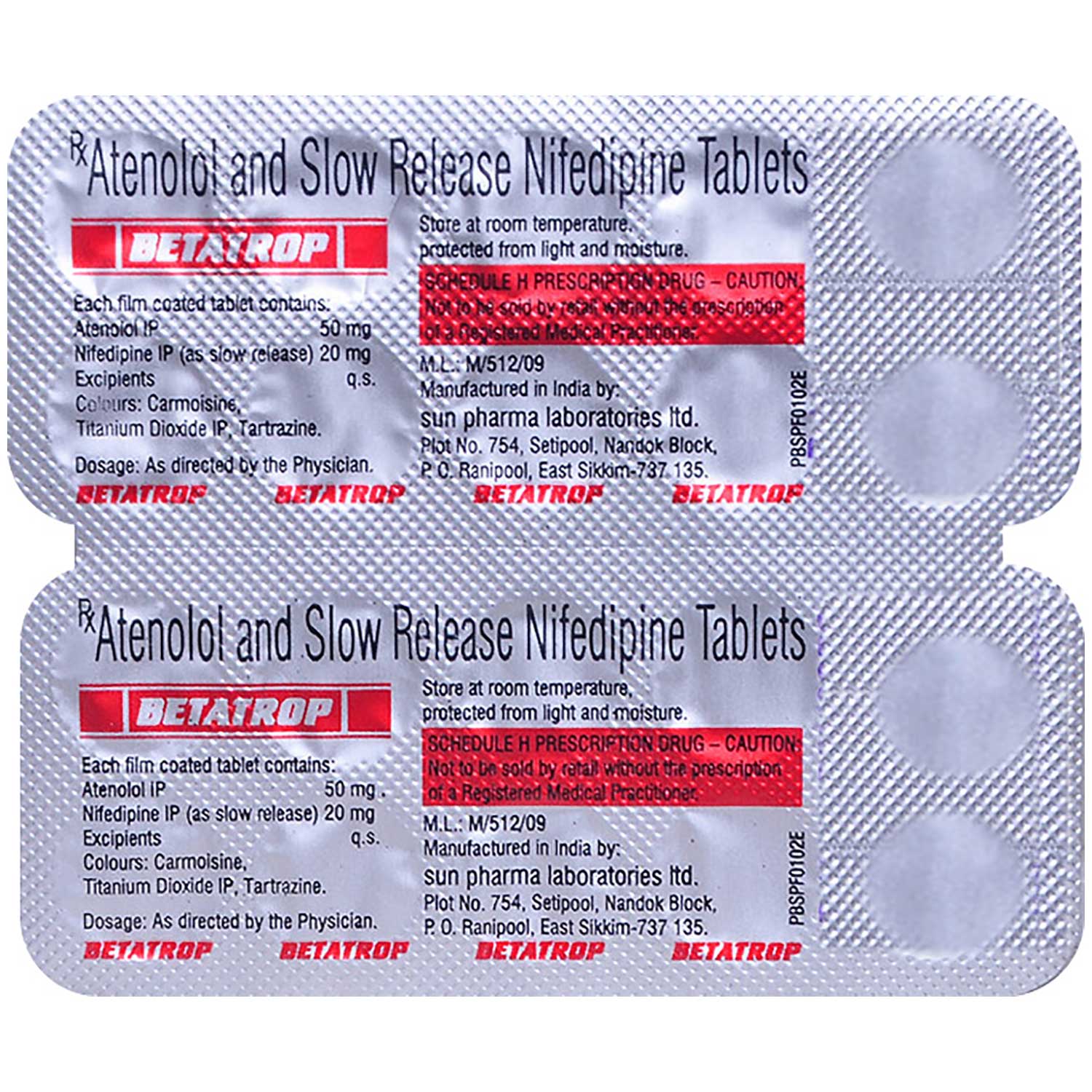 Betatrop Tablet 10's, Pack of 10 TabletS Betatrop Tablet 10's, Pack of 10 TabletS