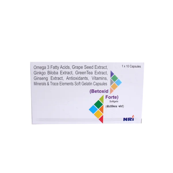 Betoxid Fort Capsule 10's, Pack of 10