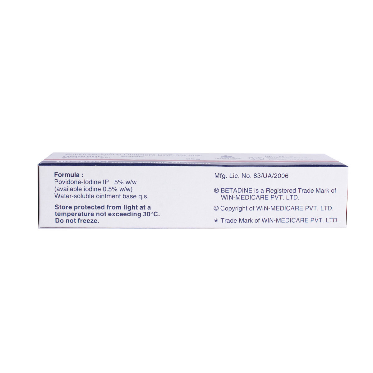 Betadine Ointment 25 gm, Pack of 1 Ointment Betadine Ointment 25 gm, Pack of 1 Ointment