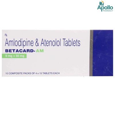 Betacard-AM Tablet 15's, Pack of 15 TABLETS