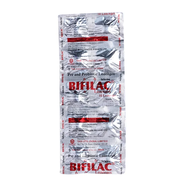 Bifilac Lozenges 10's, Pack of 10