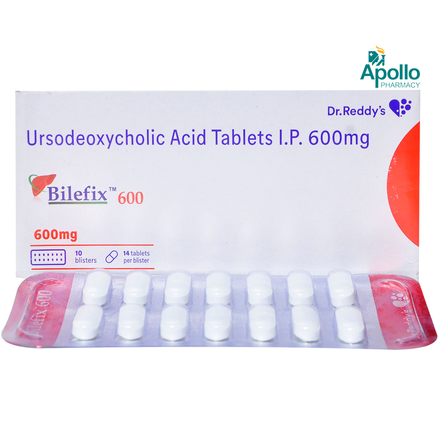 Bilefix 600 Tablet 14's, Pack of 14 TabletS Bilefix 600 Tablet 14's, Pack of 14 TabletS