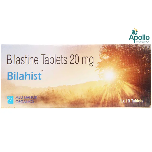 Bilahist Tablet 10's, Pack of 10 TABLETS