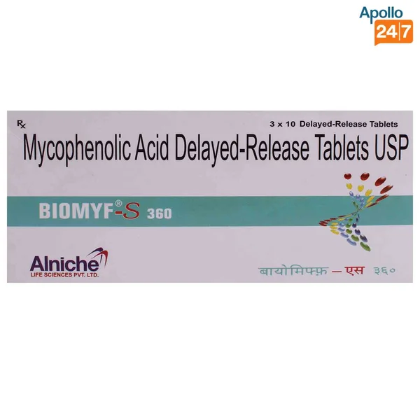 Biomyf-S 360 Tablet 10's, Pack of 10 TabletS