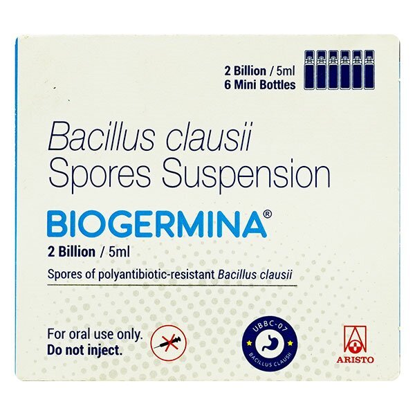 Biogermina Suspension 6 x 5 ml, Pack of 6 SUSPENSIONS Biogermina Suspension 6 x 5 ml, Pack of 6 SUSPENSIONS