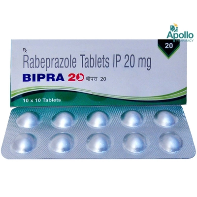 Bipra 20 mg Tablet 10's, Pack of 10 TabletS