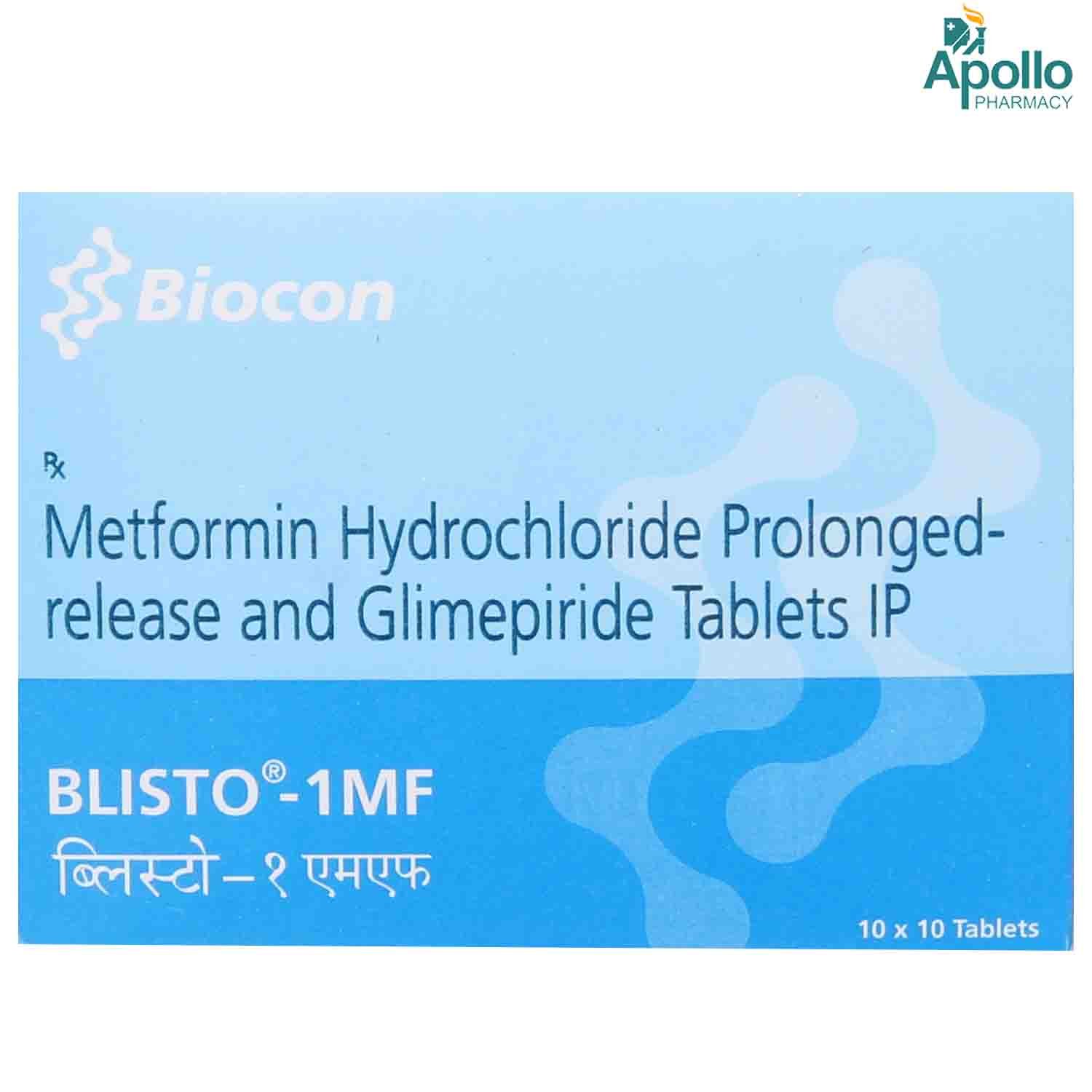 Blisto-1MF Tablet 10's, Pack of 10 TABLETS Blisto-1MF Tablet 10's, Pack of 10 TABLETS