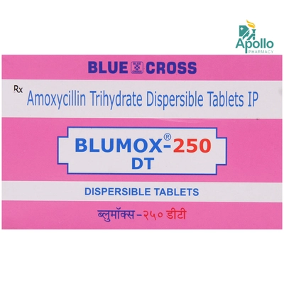 Blumox 250 mg DT Tablet 15's, Pack of 15 TabletS