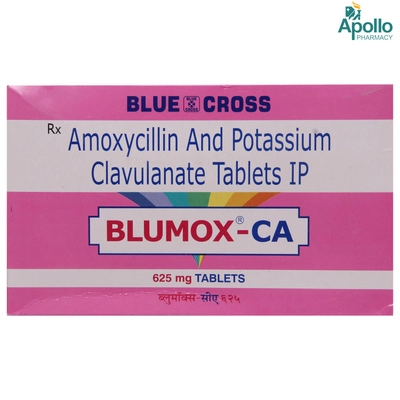 Blumox CA 625 mg Tablet 6's, Pack of 6 TabletS