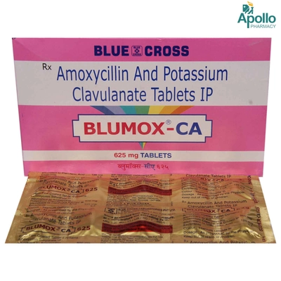 Blumox CA 625 mg Tablet 6's, Pack of 6 TabletS