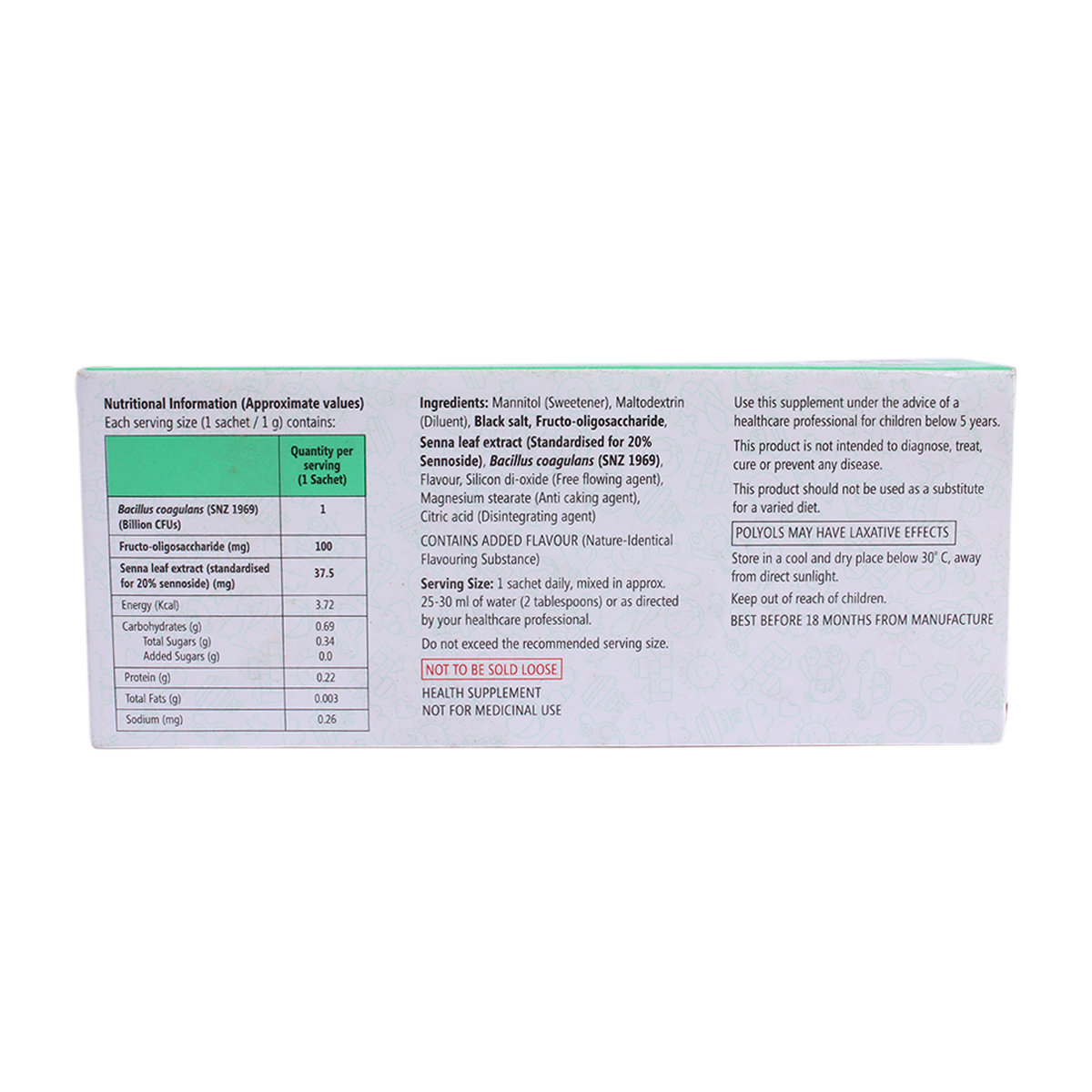 Bowmuv Pineapple Flavour Sachet 7 x 1 gm, Pack of 1 Sachet Bowmuv Pineapple Flavour Sachet 7 x 1 gm, Pack of 1 Sachet