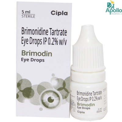 Brimodin Eye Drops 5 ml, Pack of 1 EYE DROPS