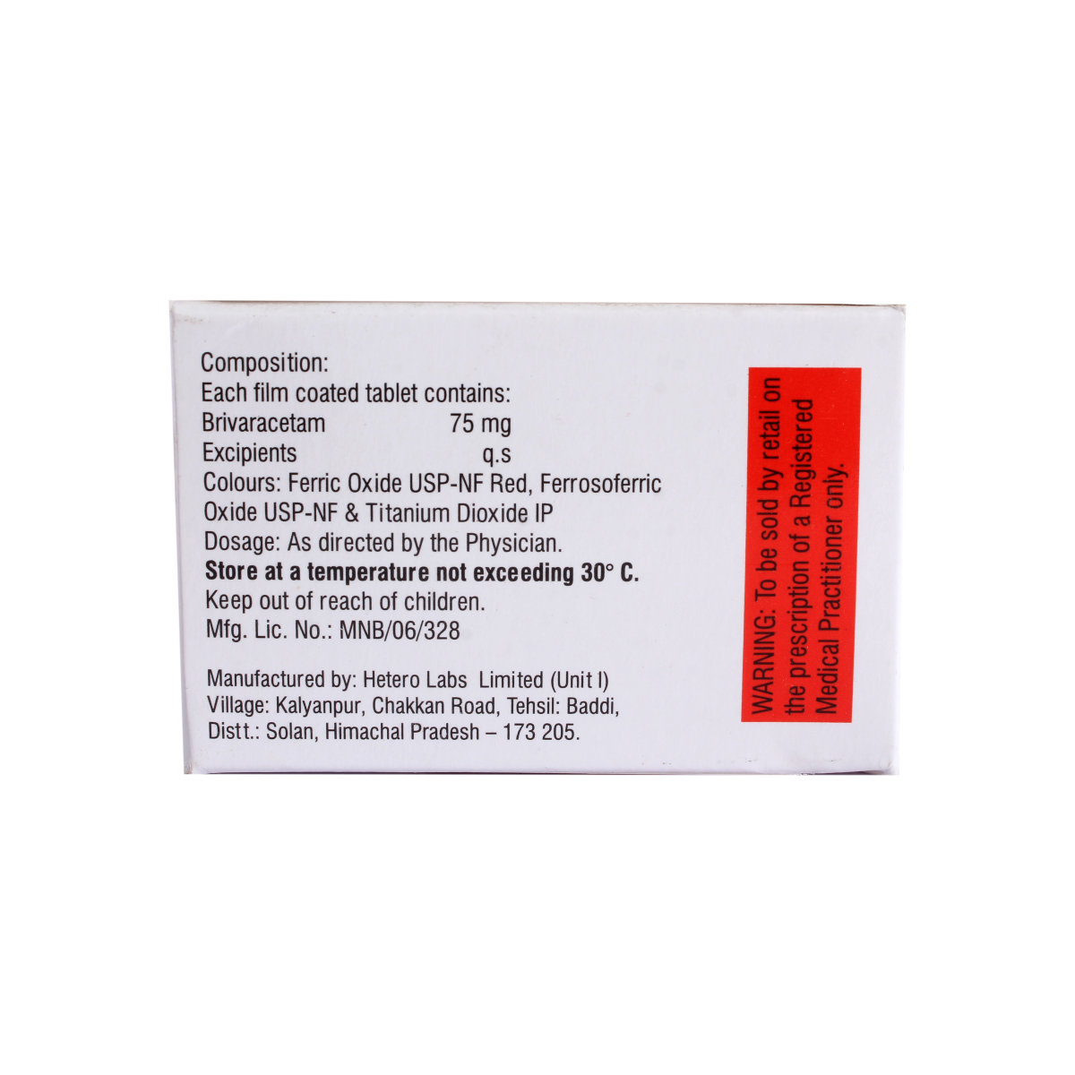Brivgard 75 Tablet 10's, Pack of 10 TabletS Brivgard 75 Tablet 10's, Pack of 10 TabletS