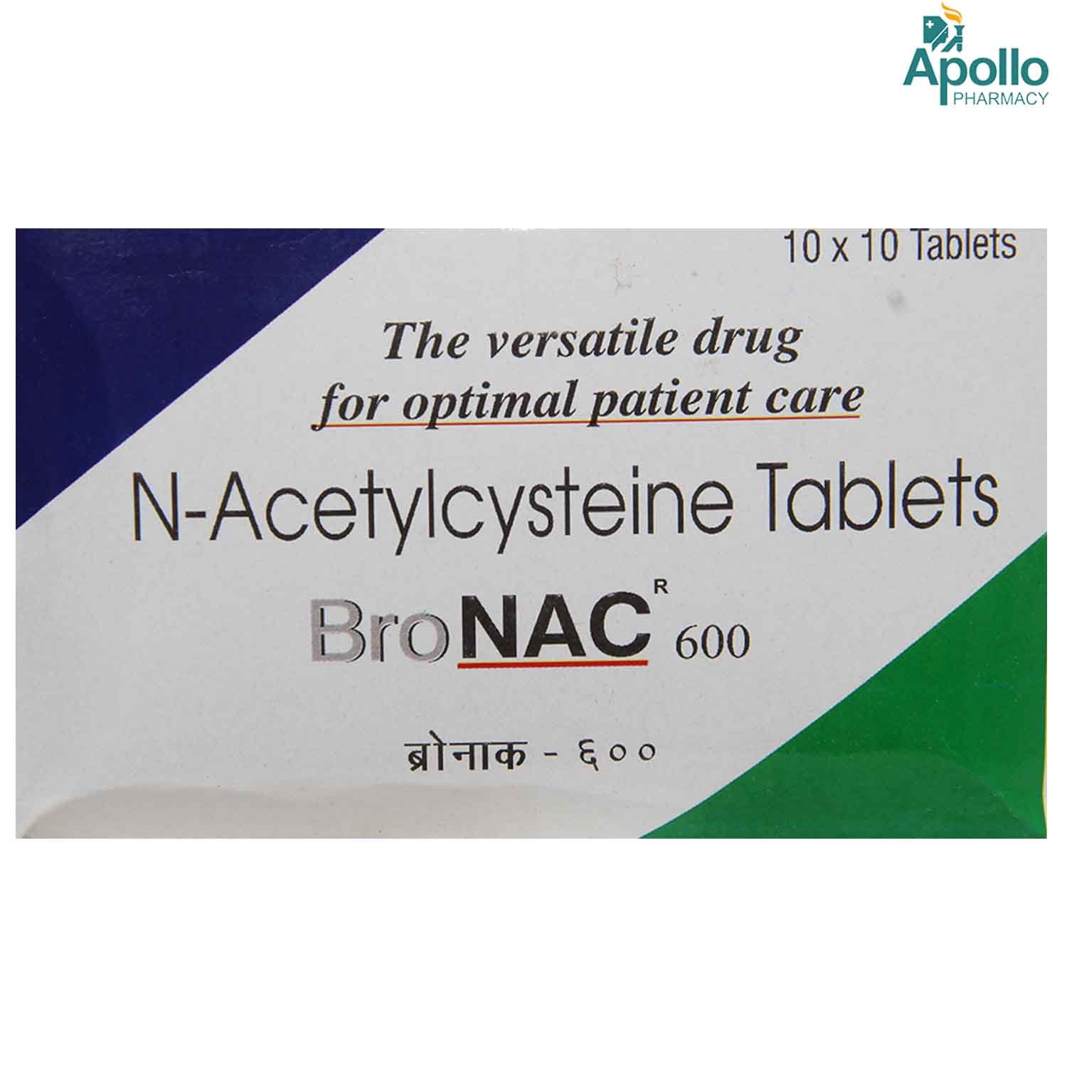 Bronac 600 Tablet 10's, Pack of 10 TABLETS Bronac 600 Tablet 10's, Pack of 10 TABLETS