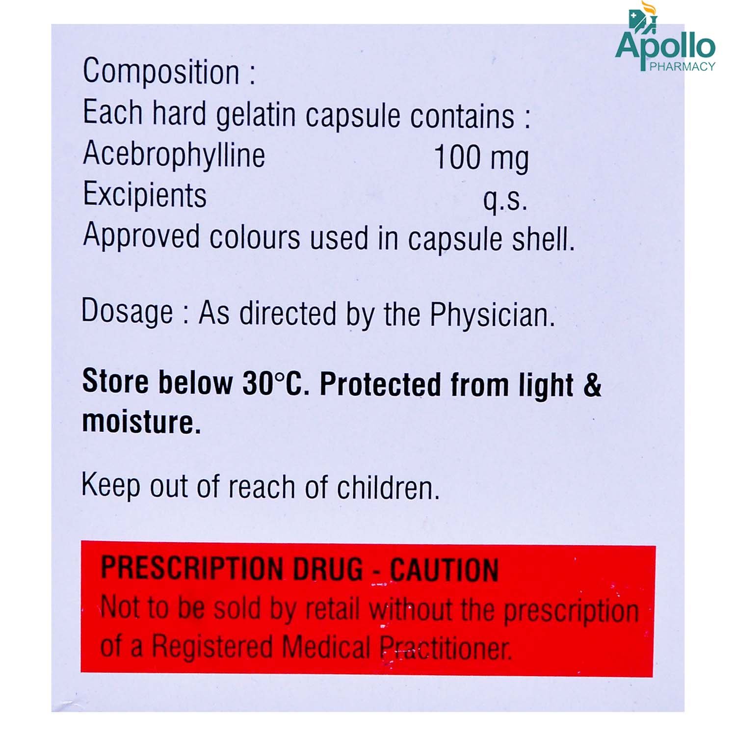 Brophyle Capsule 10's, Pack of 10 CAPSULES Brophyle Capsule 10's, Pack of 10 CAPSULES