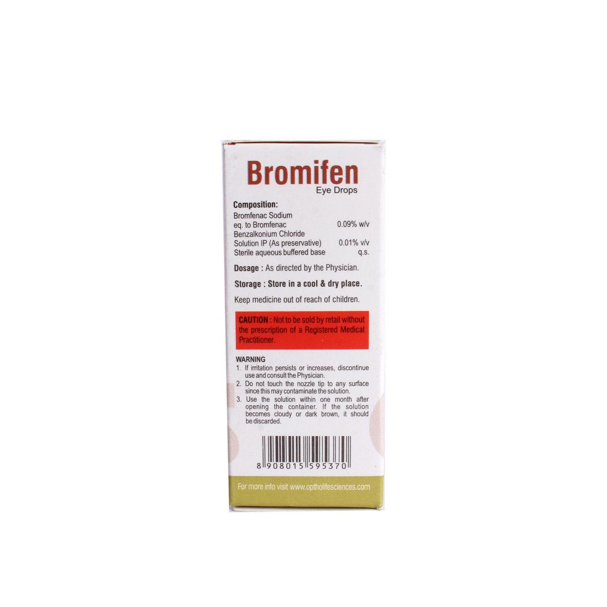 Bromifen Eye Drops 5 ml, Pack of 1 Eye Drops Bromifen Eye Drops 5 ml, Pack of 1 Eye Drops