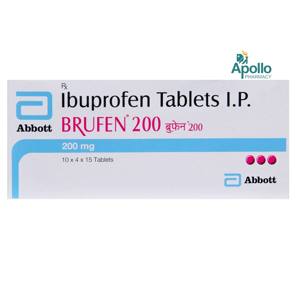 Brufen 200 Tablet 15's, Pack of 15 TABLETS Brufen 200 Tablet 15's, Pack of 15 TABLETS