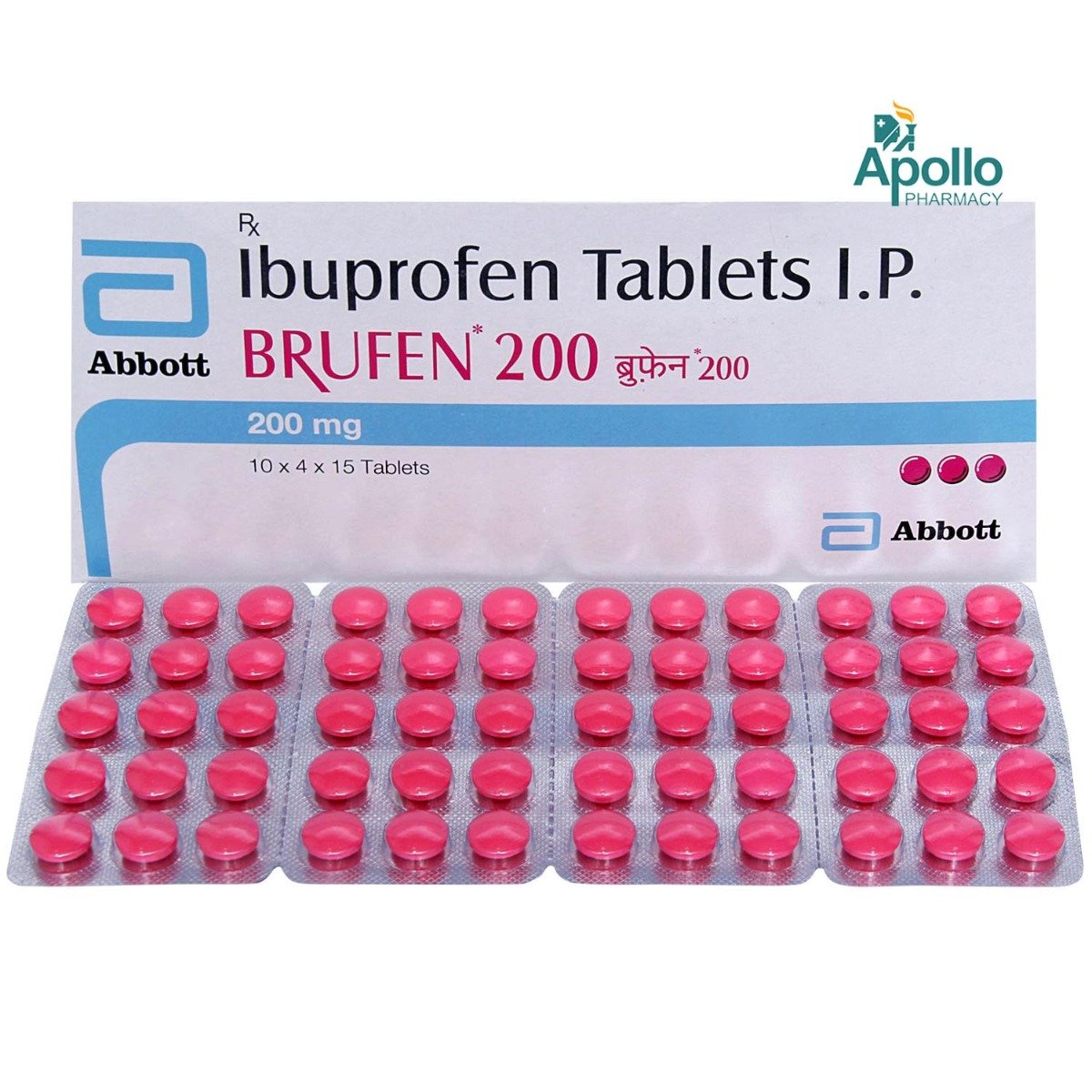 Brufen 200 Tablet 15's, Pack of 15 TABLETS Brufen 200 Tablet 15's, Pack of 15 TABLETS