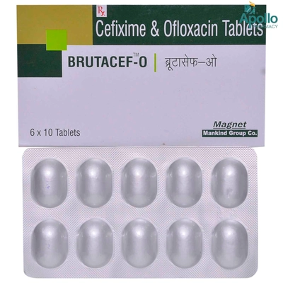 Brutacef O Tablet 10's, Pack of 10 TabletS