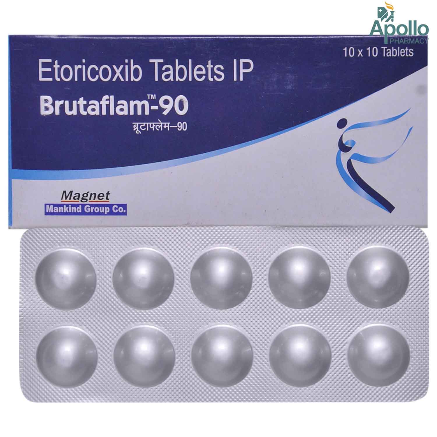 Buy Brutaflam 90 Tablet 10's Online