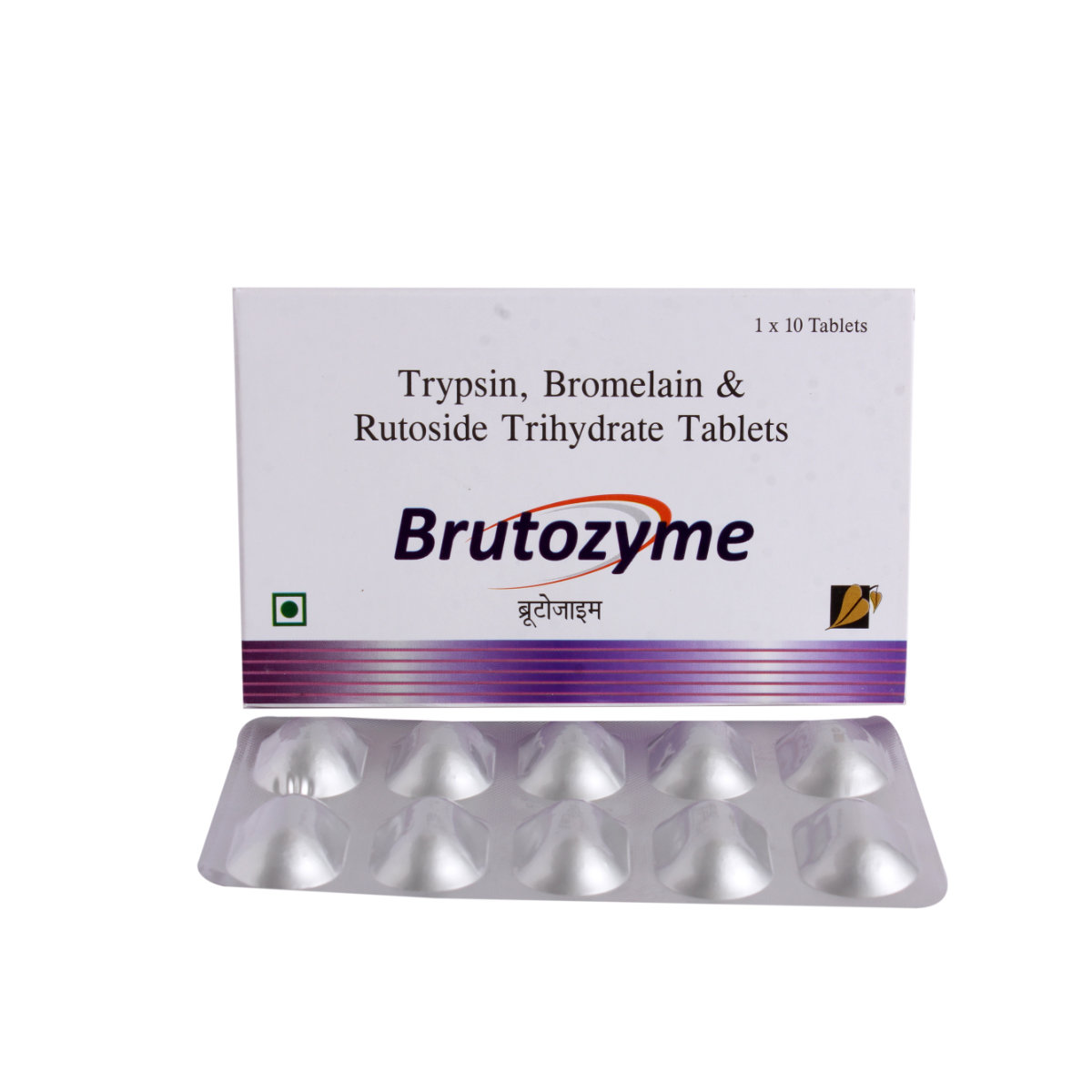 Brutozyme Tablet 10's, Pack of 10 TABLETS Brutozyme Tablet 10's, Pack of 10 TABLETS