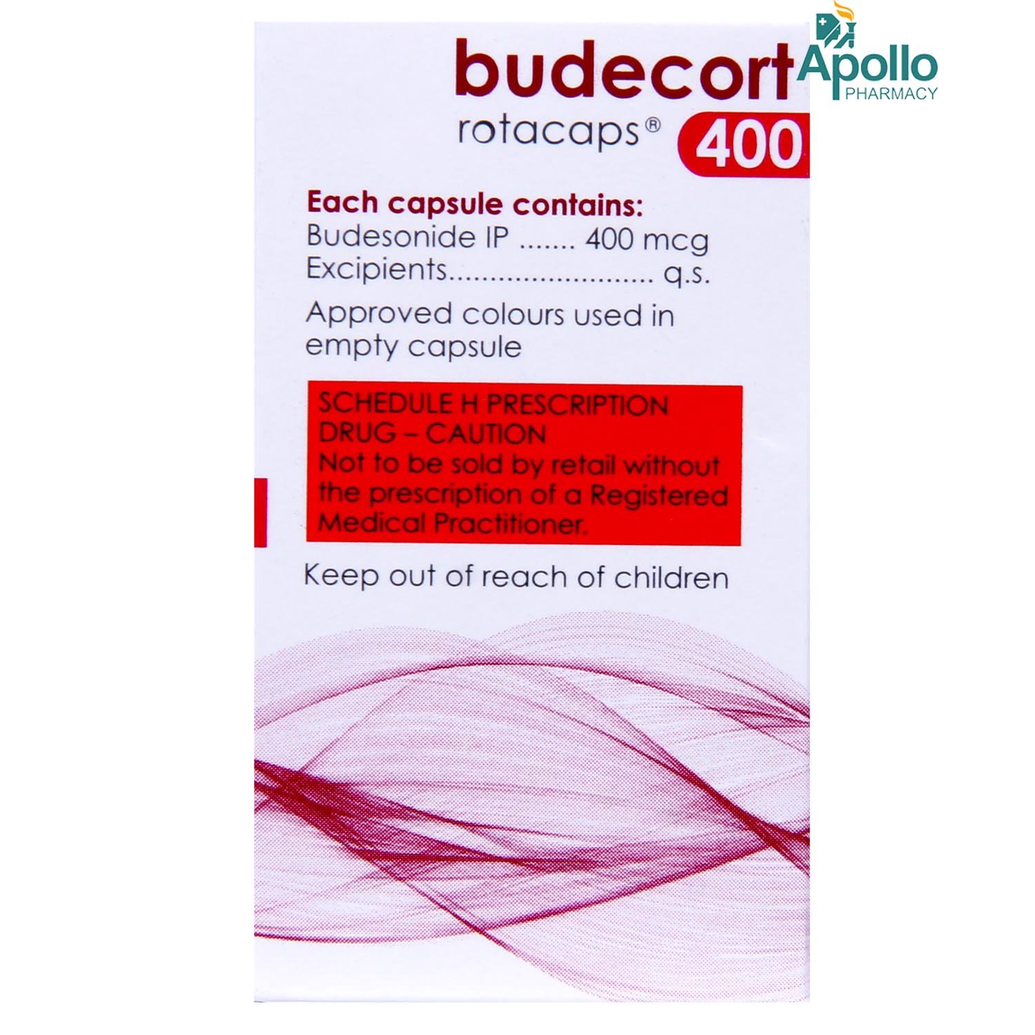 Budecort 400 Rotacap 30's, Pack of 1 ROTACAP Budecort 400 Rotacap 30's, Pack of 1 ROTACAP
