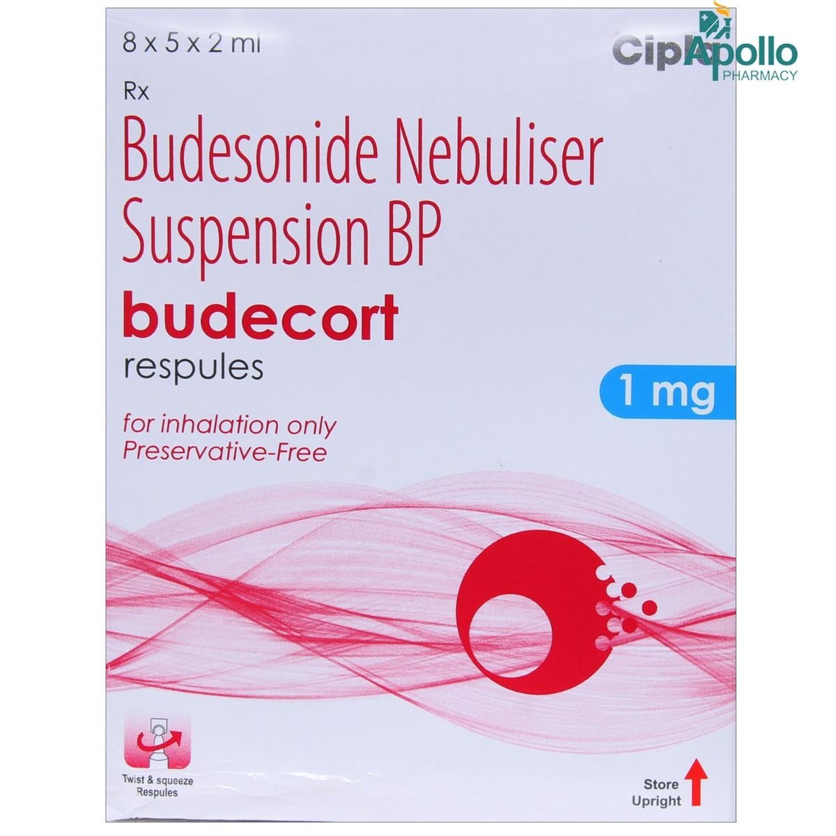 Buy Budecort 1 mg Respules 5x2 ml Online