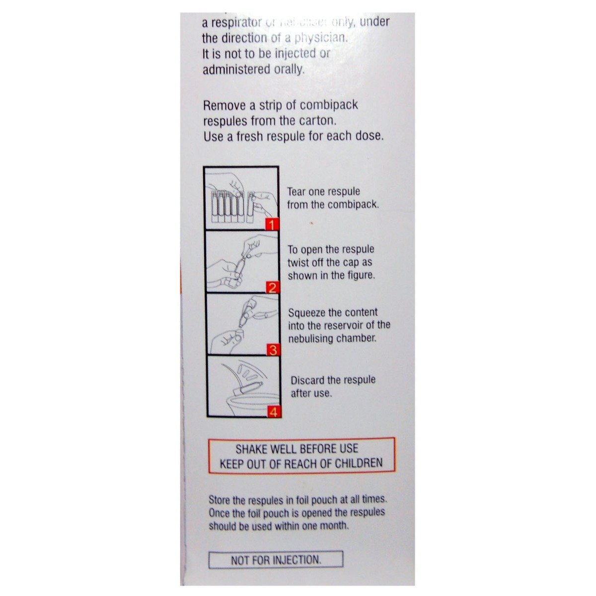 Bunase 0.5 Respules 5x2 ml, Pack of 5 RespulesS Bunase 0.5 Respules 5x2 ml, Pack of 5 RespulesS