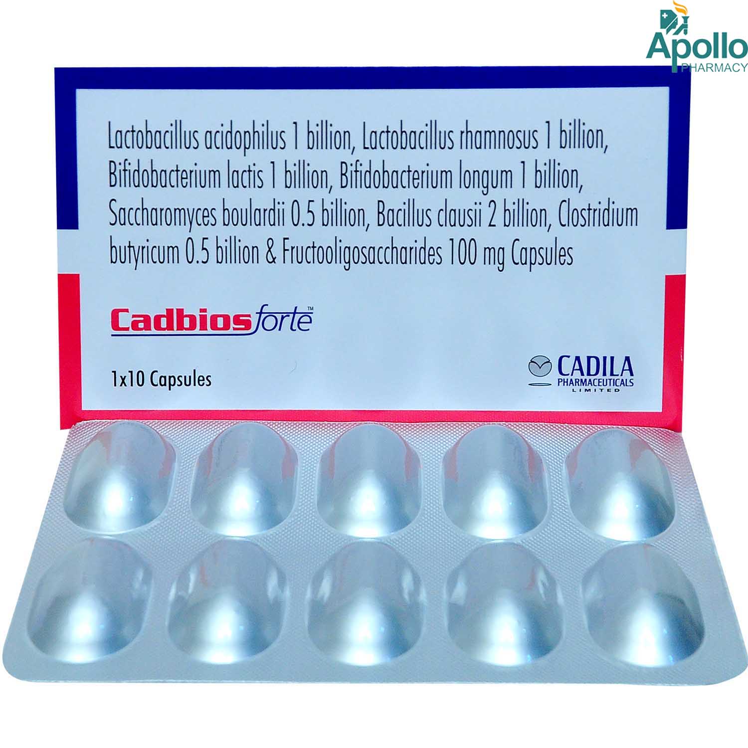 Cadbios Forte Capsule 10's, Pack of 10 CAPSULES Cadbios Forte Capsule 10's, Pack of 10 CAPSULES