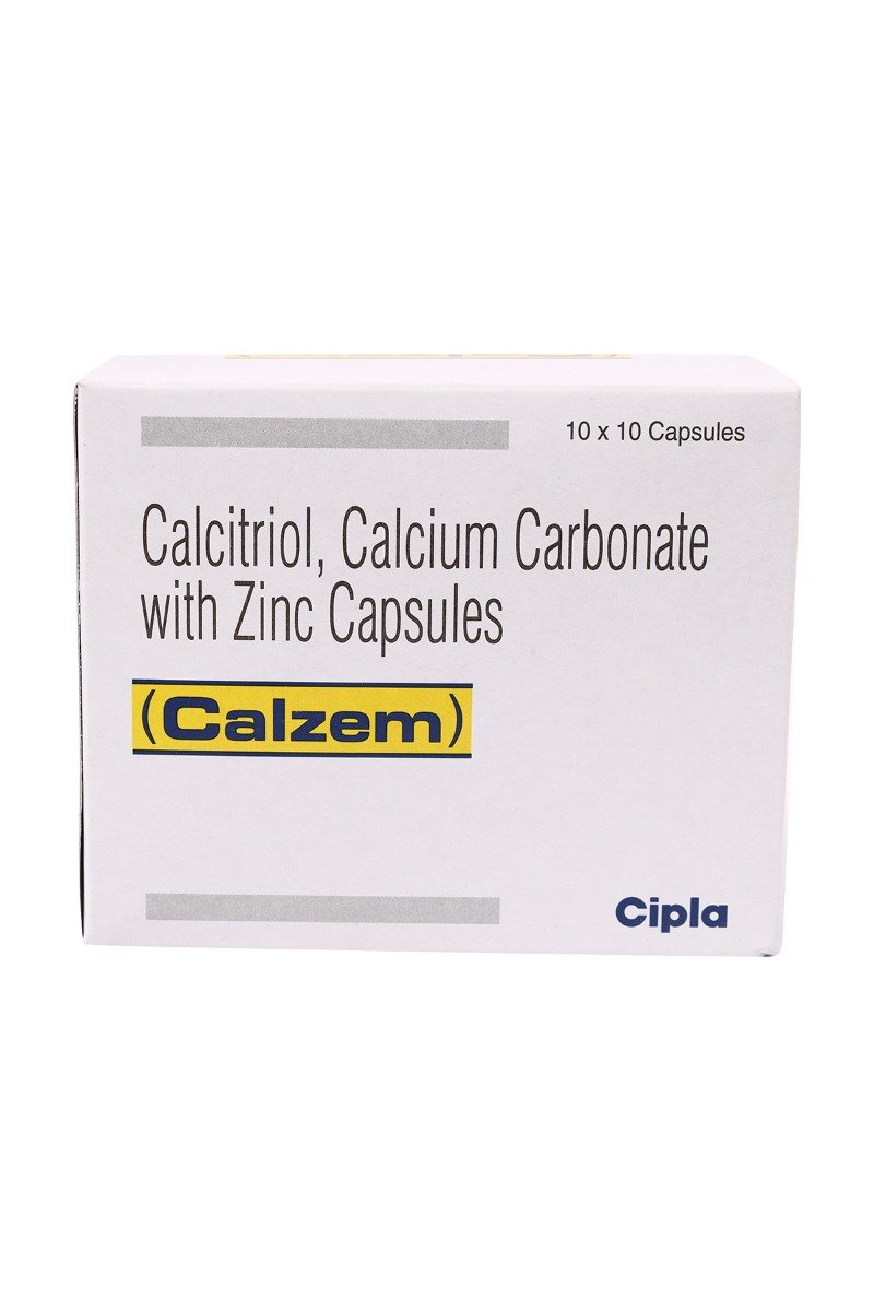 Calzem Capsule 10's, Pack of 10 CAPSULES Calzem Capsule 10's, Pack of 10 CAPSULES