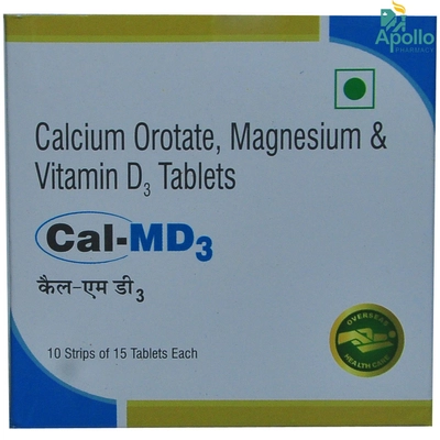 Cal-MD3 Tablet 15's, Pack of 15 TABLETS