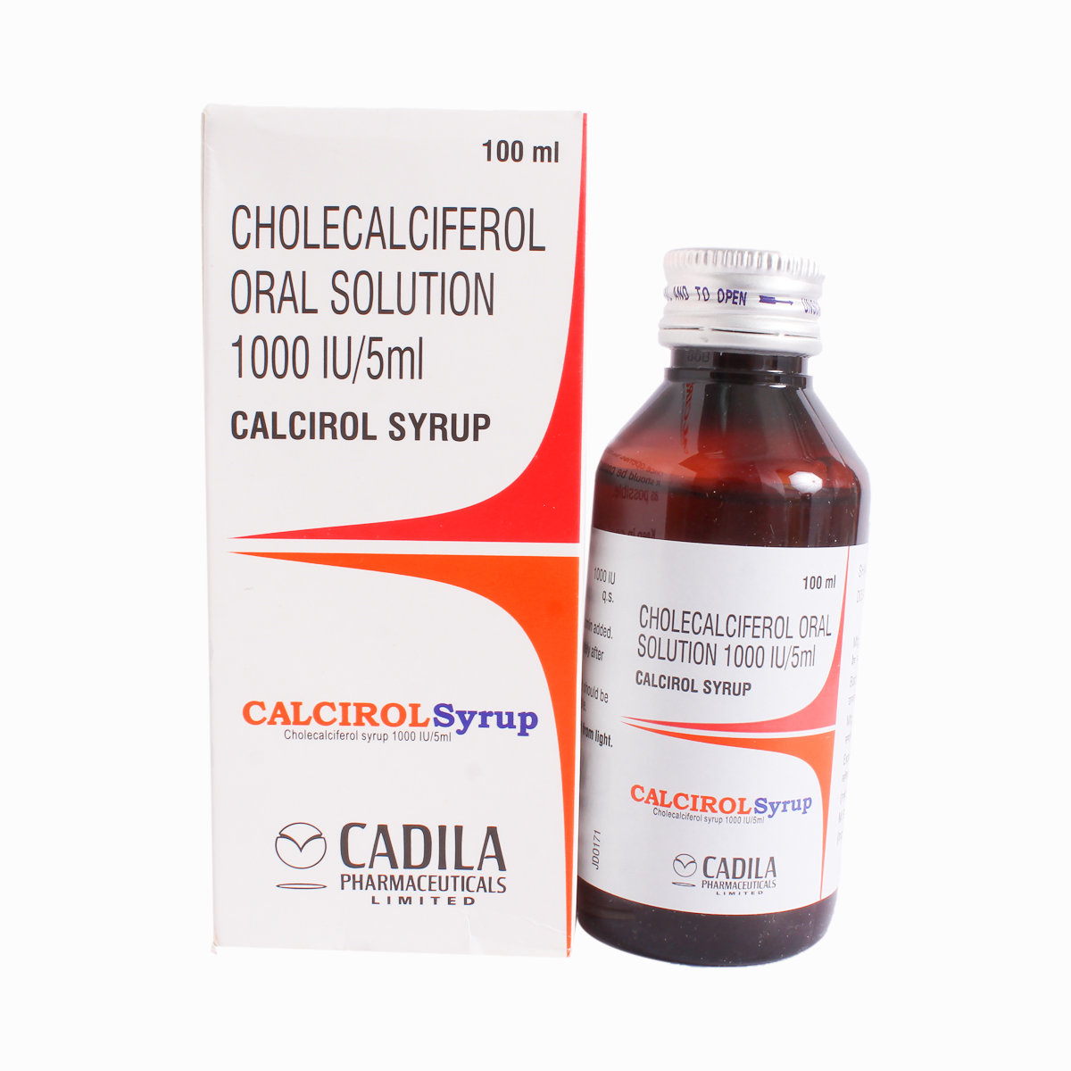 Calcirol Syrup 100 ml, Pack of 1 Calcirol Syrup 100 ml, Pack of 1