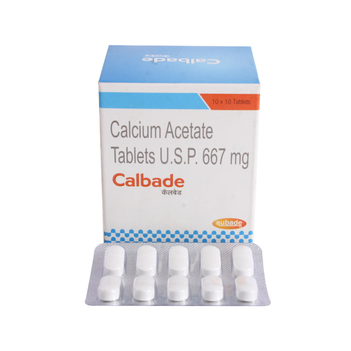 Calbade 667 mg Tablet 10's, Pack of 10 TabletS Calbade 667 mg Tablet 10's, Pack of 10 TabletS