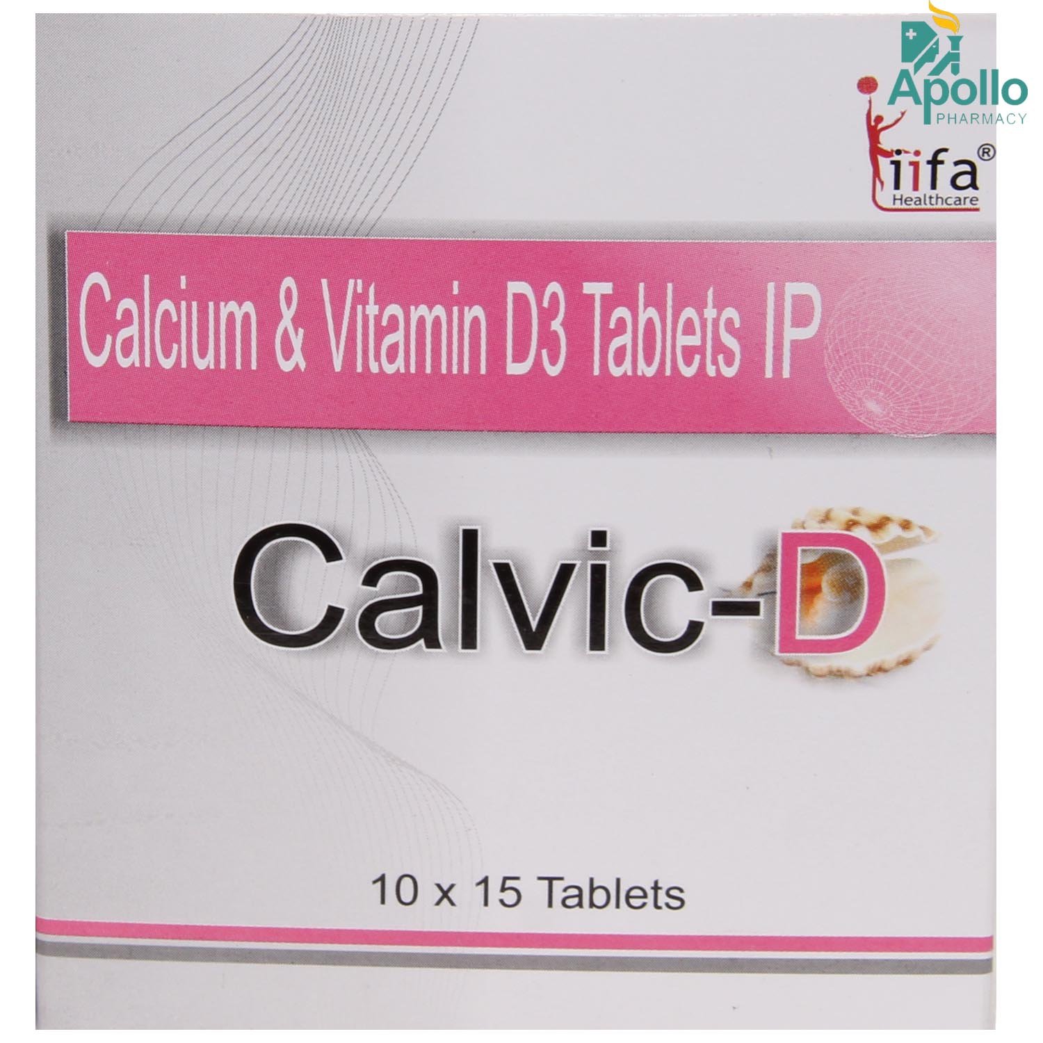 Calvic D Tablet 15's, Pack of 15 TABLETS Calvic D Tablet 15's, Pack of 15 TABLETS