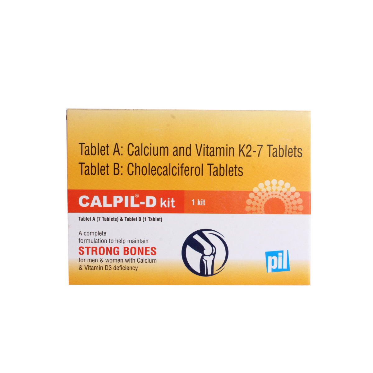 Calpil-D Tablet Kit 8's, Pack of 1 Calpil-D Tablet Kit 8's, Pack of 1