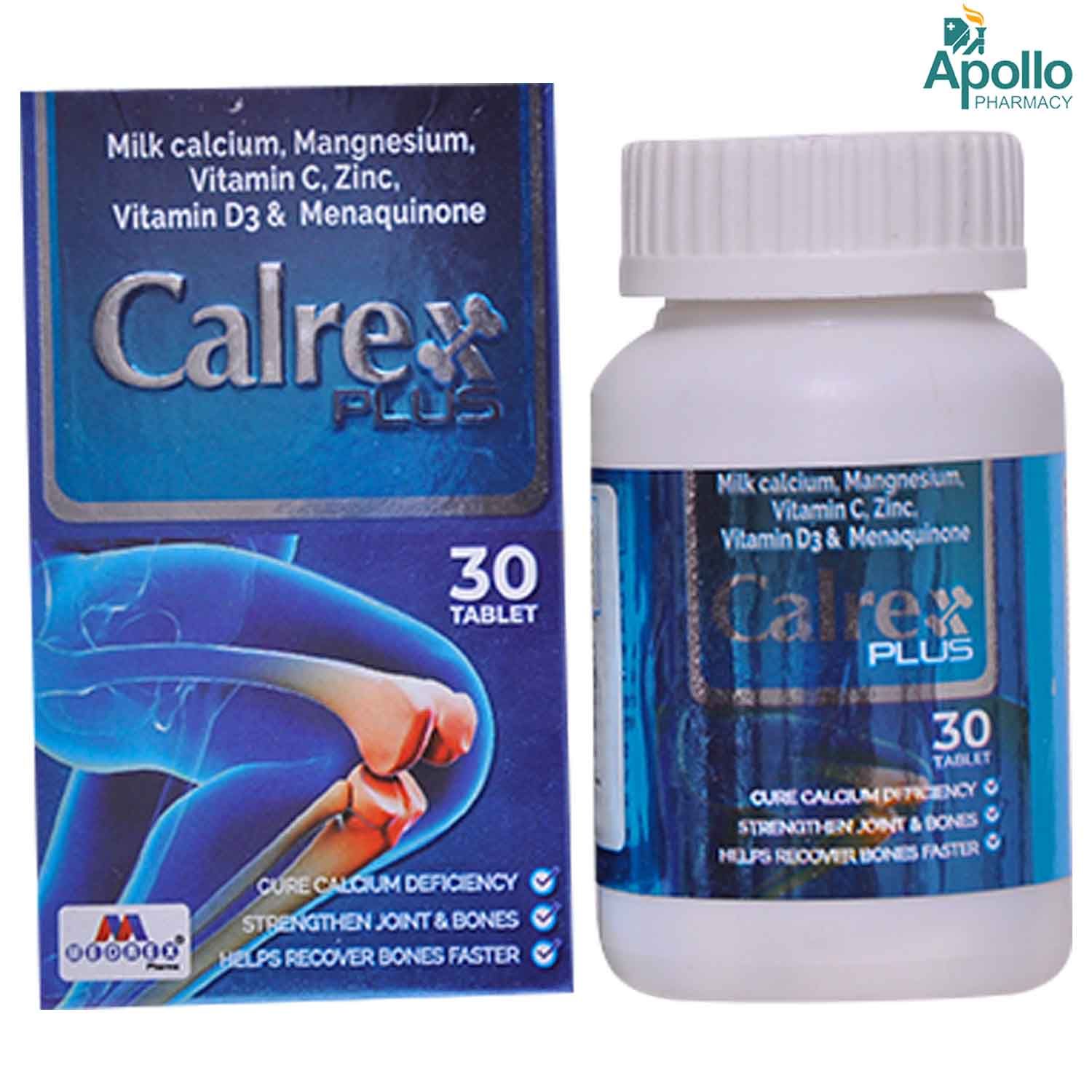 Buy Calrex Plus Tablet 30's Online