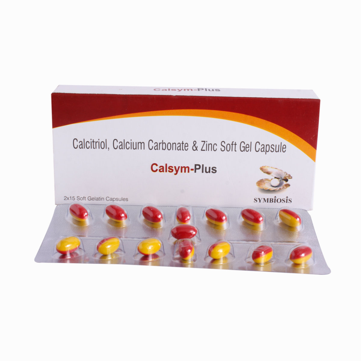 Calsym-Plus Softgel Capsule 15's, Pack of 15 CAPSULES Calsym-Plus Softgel Capsule 15's, Pack of 15 CAPSULES