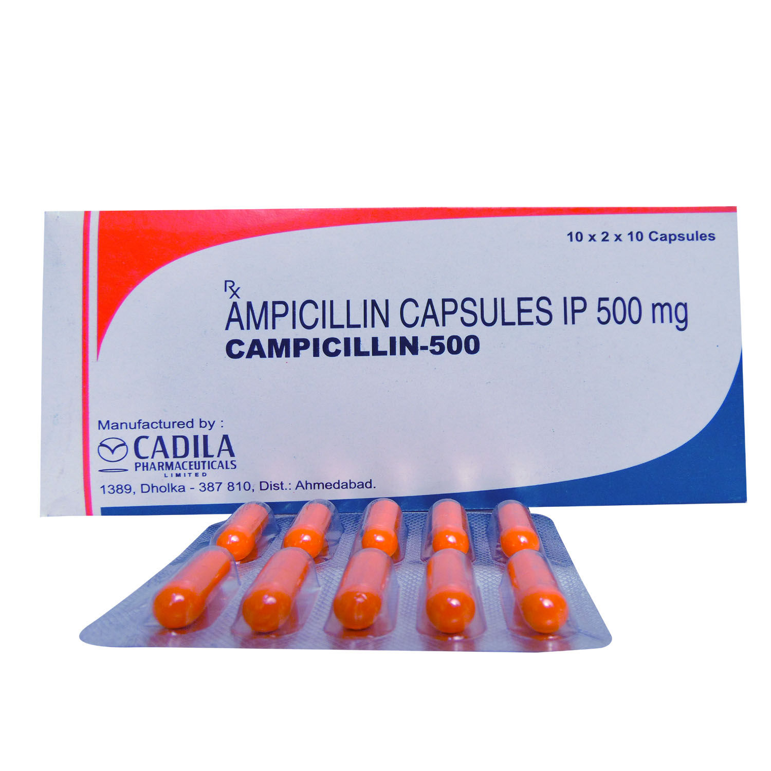 Buy Campicillin-500 Capsule 10's Online