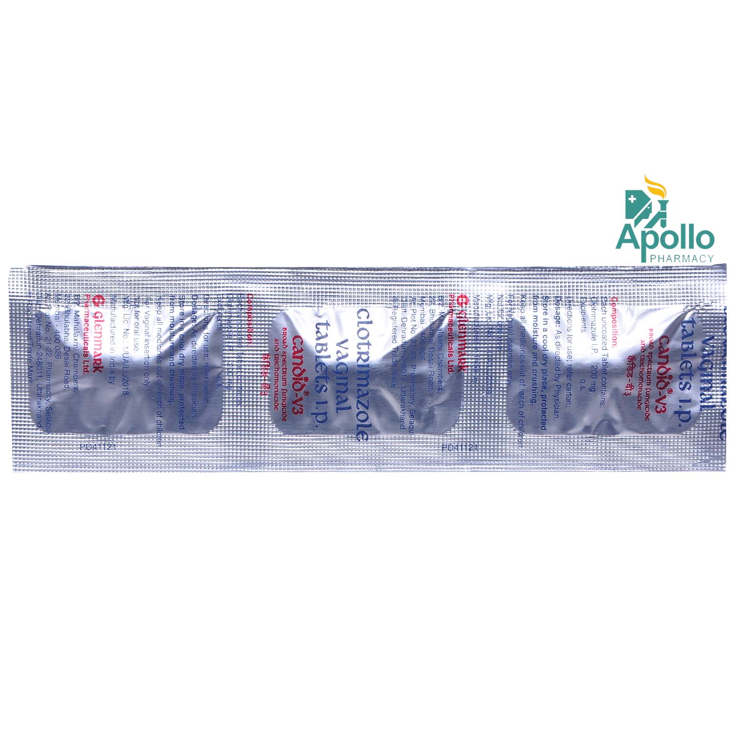 Candid-V3 Tablet 3's, Pack of 3 Candid-V3 Tablet 3's, Pack of 3