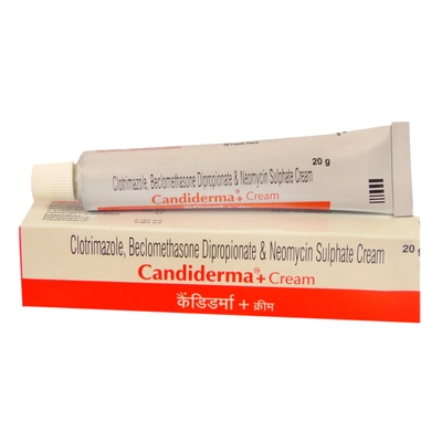 Candiderma Plus Cream 20 gm, Pack of 1 CREAM