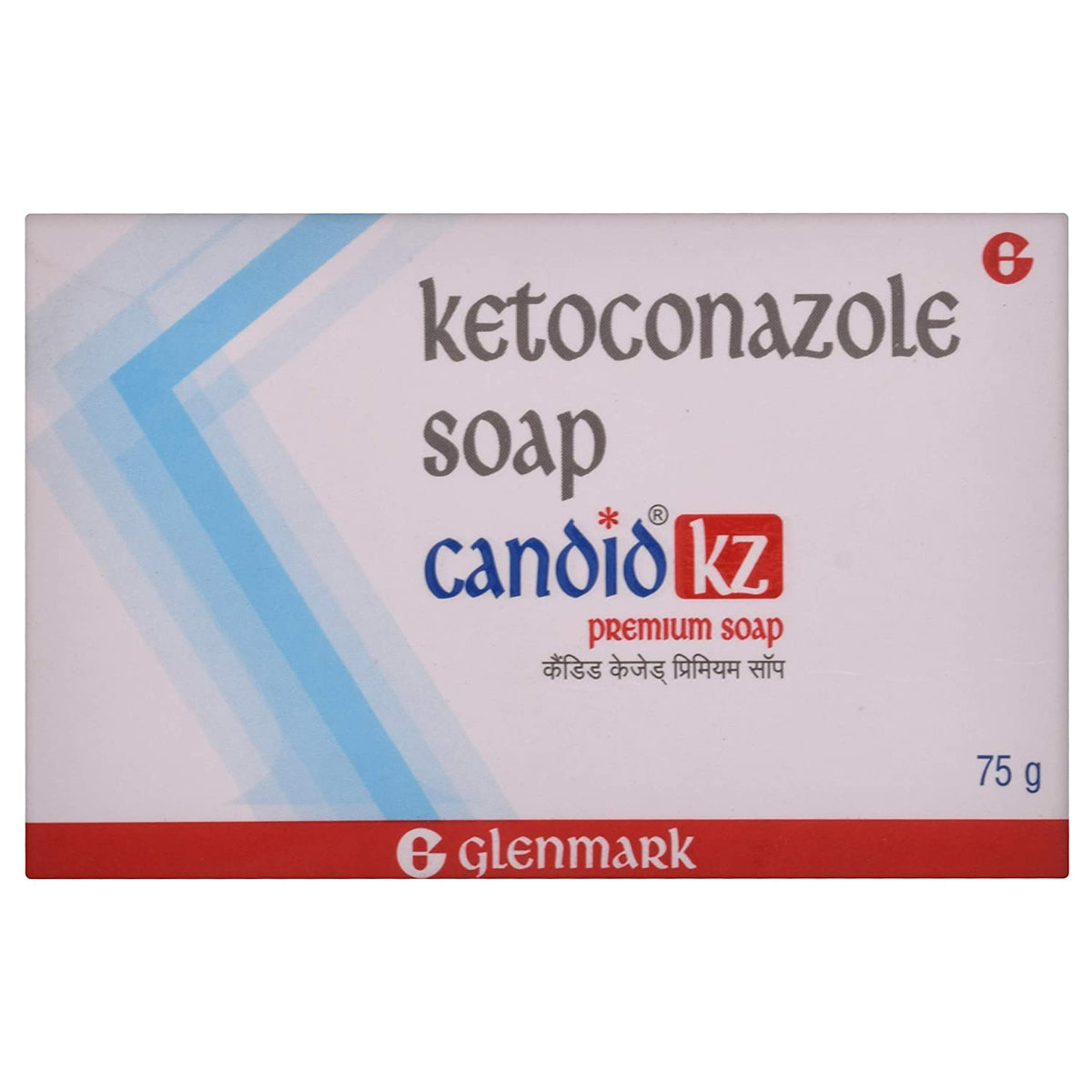 Candid KZ Medicated Soap 75 gm |2%W/W Ketoconazole Soap|For Fungal Infections|Skin Itching, Pack of 1 Soap Candid KZ Medicated Soap 75 gm |2%W/W Ketoconazole Soap|For Fungal Infections|Skin Itching, Pack of 1 Soap