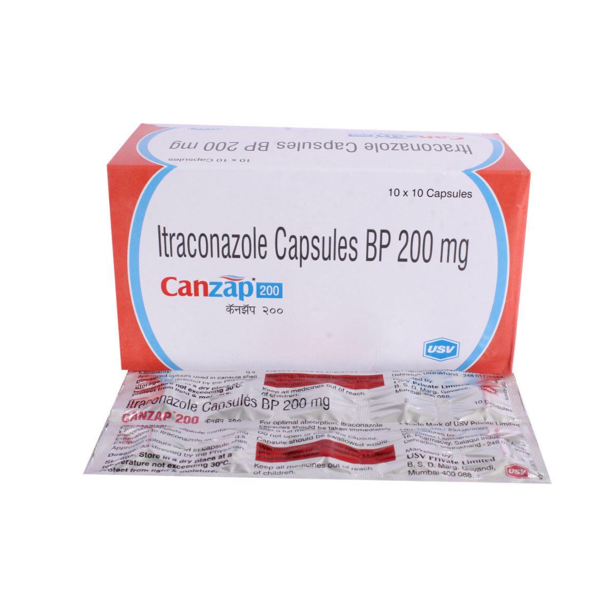 Canzap 200 mg Capsule 10's, Pack of 10 CapsuleS Canzap 200 mg Capsule 10's, Pack of 10 CapsuleS