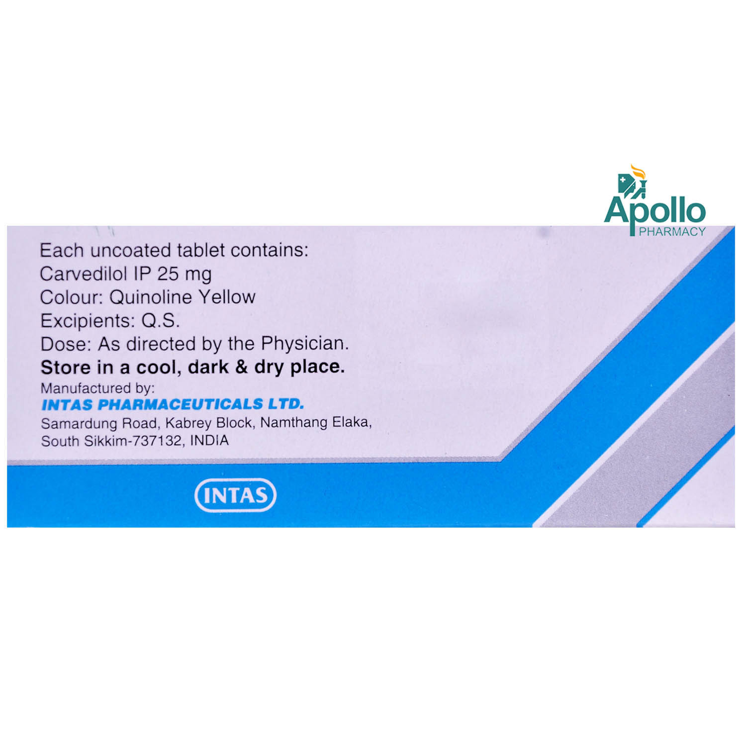 Carca 25 Tablet 10's, Pack of 10 TABLETS Carca 25 Tablet 10's, Pack of 10 TABLETS