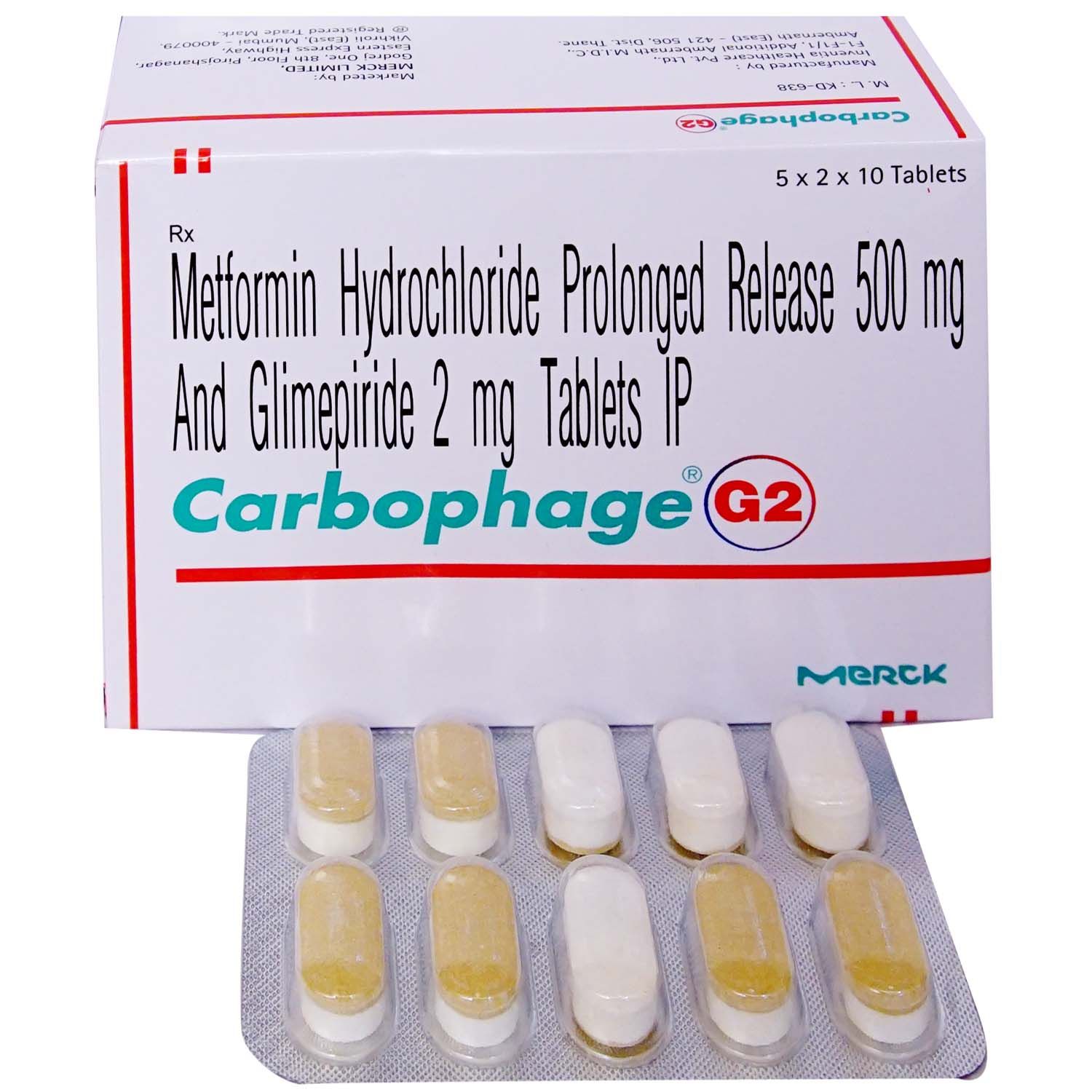 Buy Carbophage G 2 Tablet 10's Online