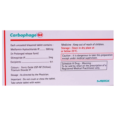 Carbophage G 2 Tablet 10's, Pack of 10 TABLETS